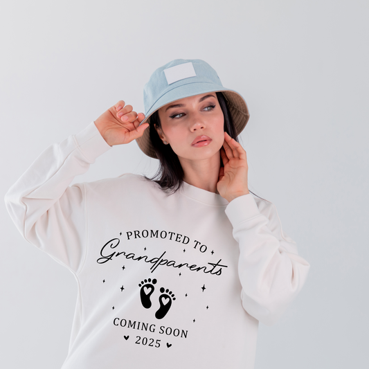 Promoted to Grandparents Sweatshirt