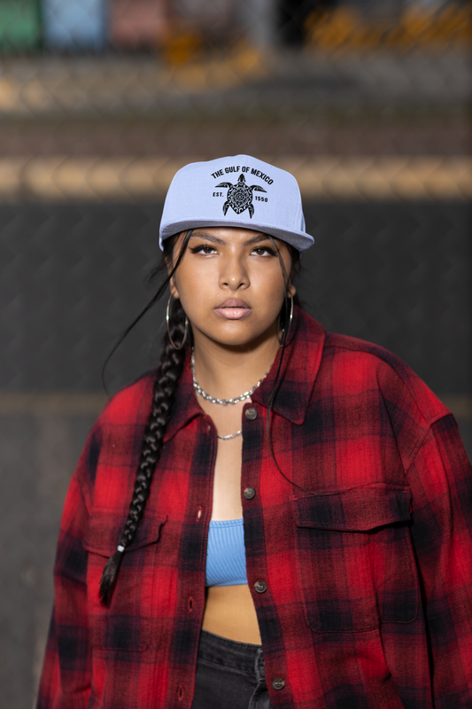 Flat Bill Snapback Hat 1001